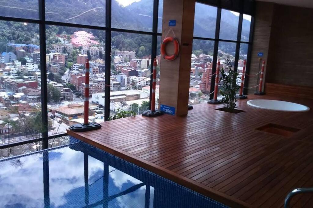 Acogedor Loft En Centro Internacional De Bogota Lägenhet Exteriör bild